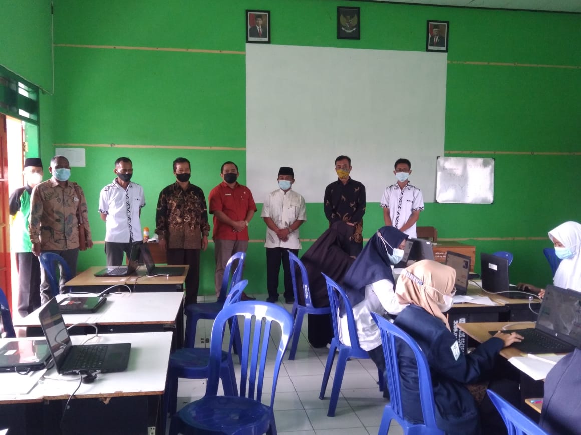 Kakankemenag Ngawi Zaenal Arifin Tinjau Pelaksanaan KSMO Tahun 2021 Tingkat Kab. Ngawi