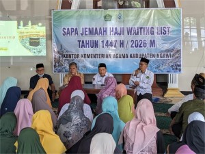 Kemenag Ngawi Gelar Sosialisasi Jemaah Haji Waiting List 1447 H/2026 M