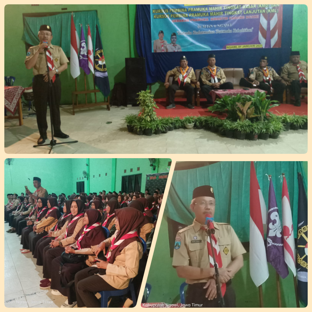 Kepala Kantor Kementerian Agama Kab. Ngawi Tutup KMD Dan KML Tahun 2022