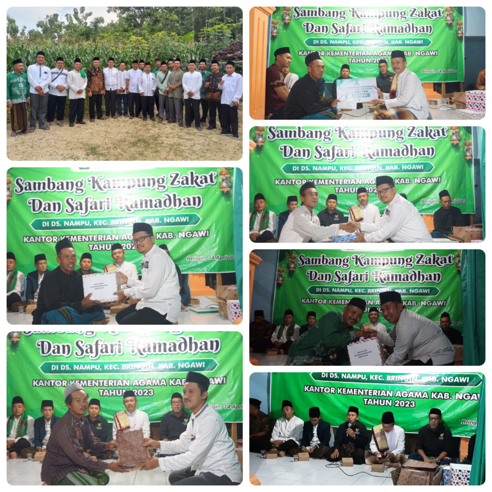 Sambang Kampung Zakat Dan Safari Ramadhan Di Dsn. Nampu