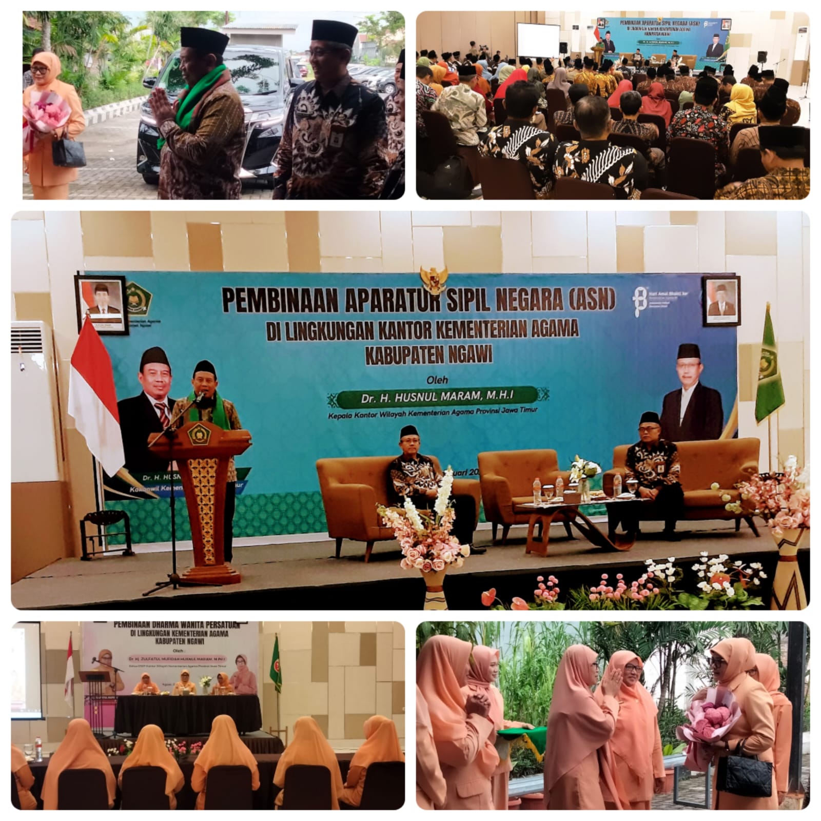 Pembinaan ASN Di Lingkungan Kankemenag Ngawi Oleh Kakanwil Kemenag Prov. Jawa Timur 