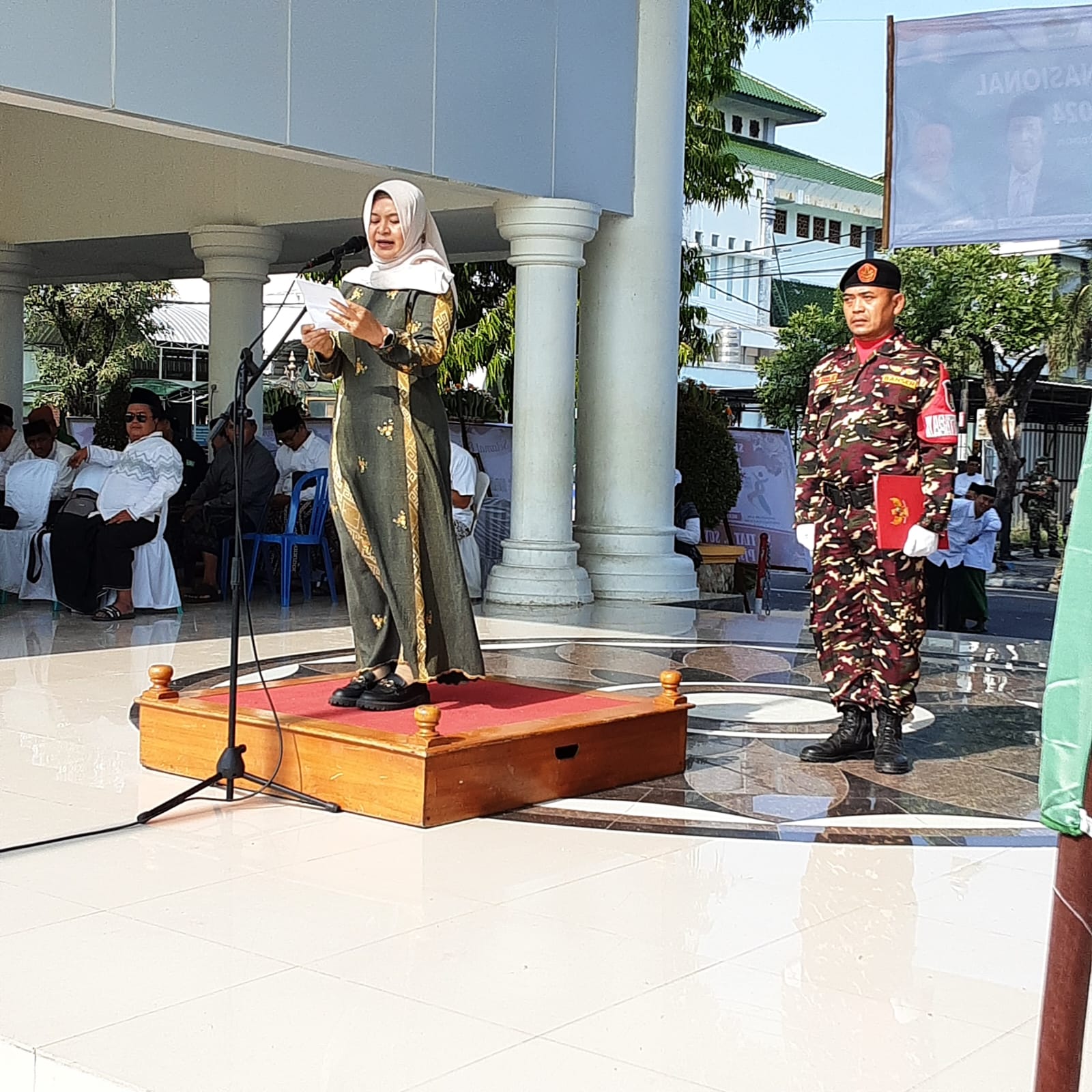 Apel Dan Kirab Hari Santri Nasional (HSN) 2024 Kab. Ngawi