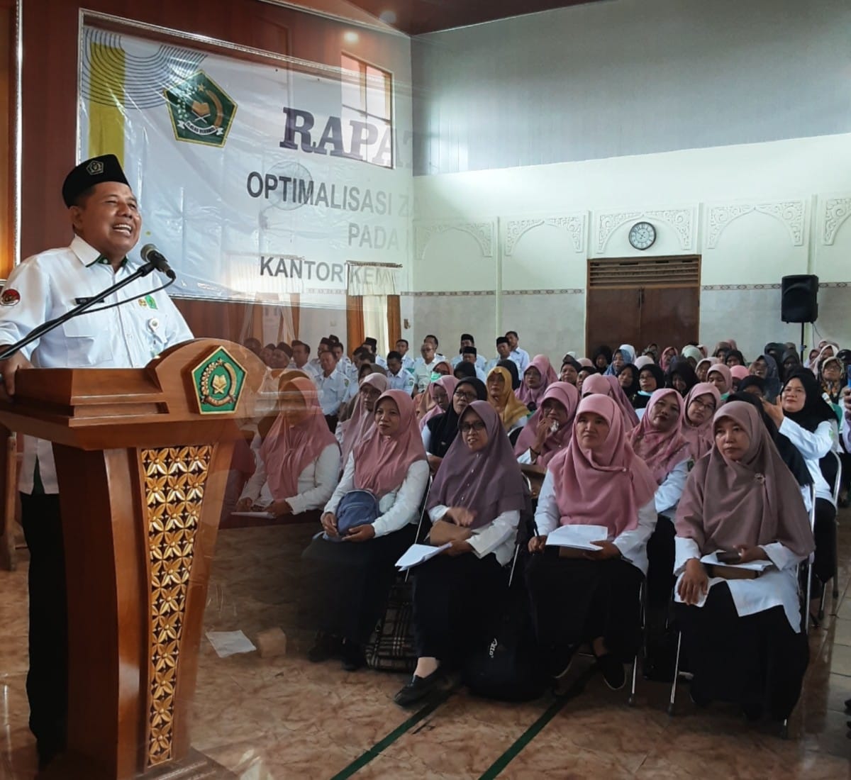 Rapat Koordinasi Optimalisasi Zakat Profesi bagi Guru ASN DPK Kemenag Ngawi