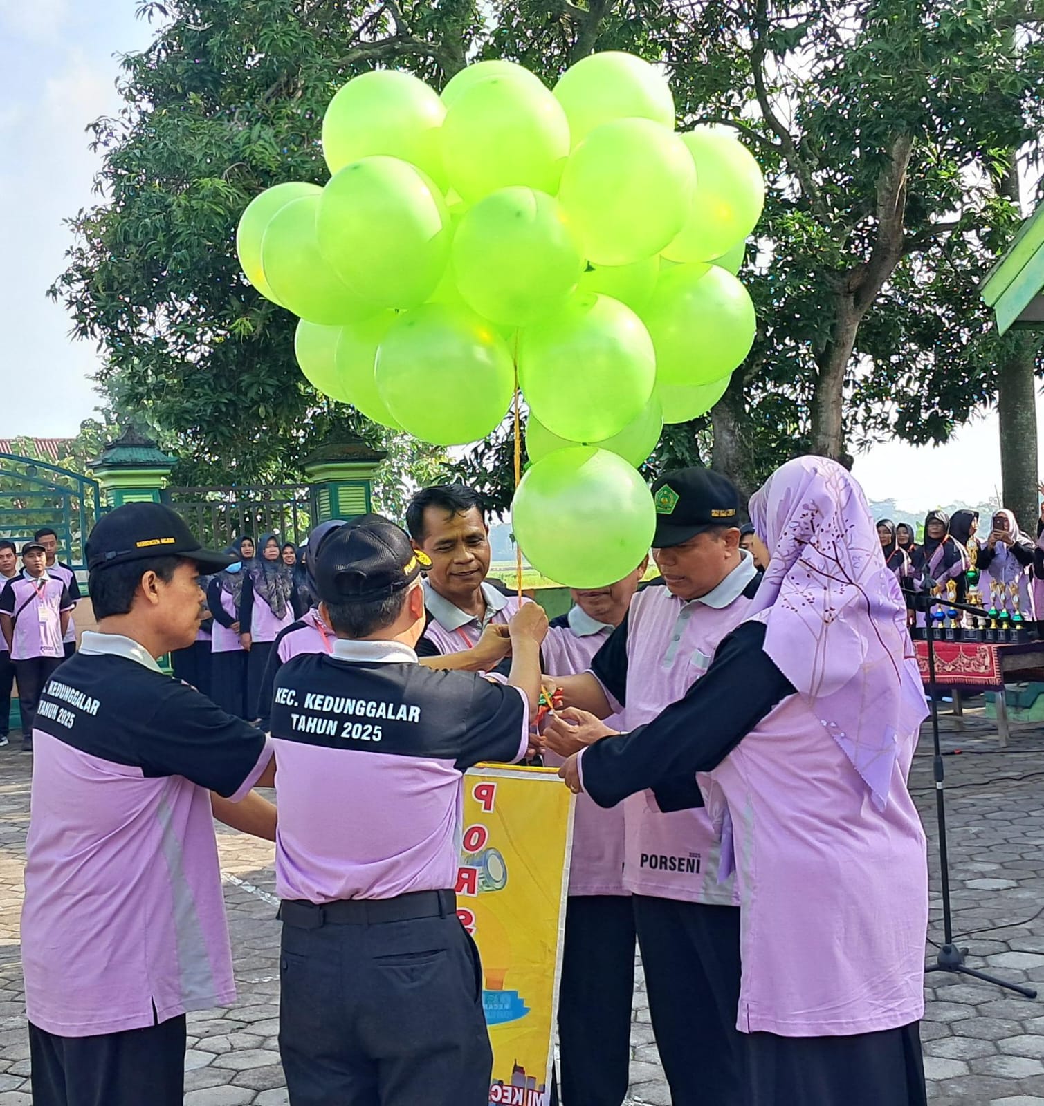 Kakankemenag Ngawi Buka PORSENI MI Tingkat Kec.Kedunggalar