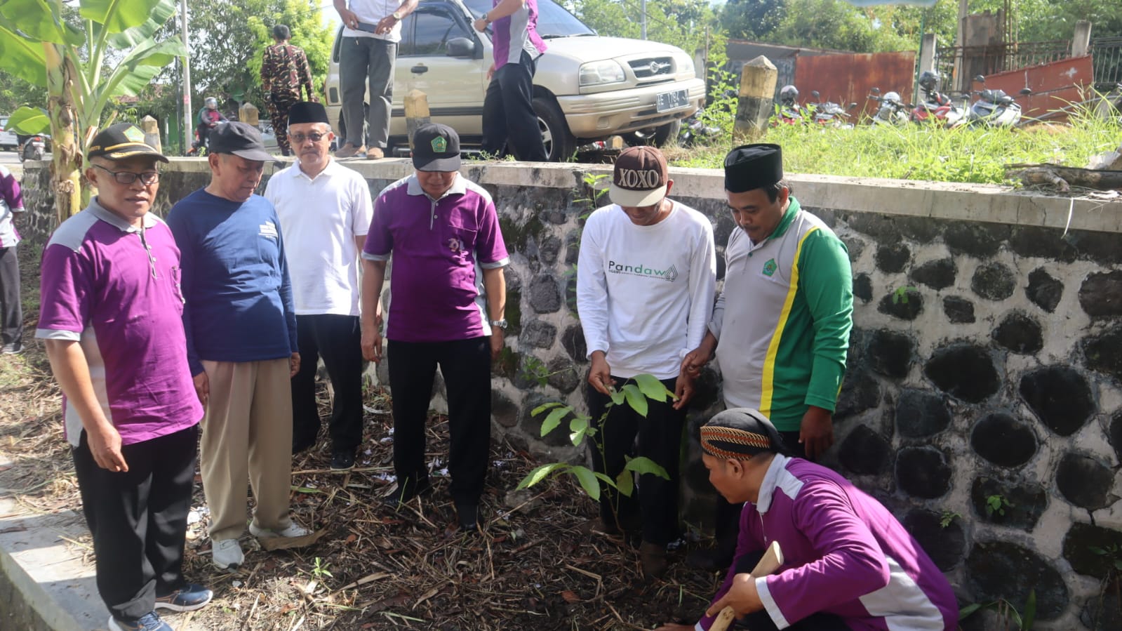 Gerakan Penanaman 1 Juta Pohon Matoa Di Kemenag Ngawi