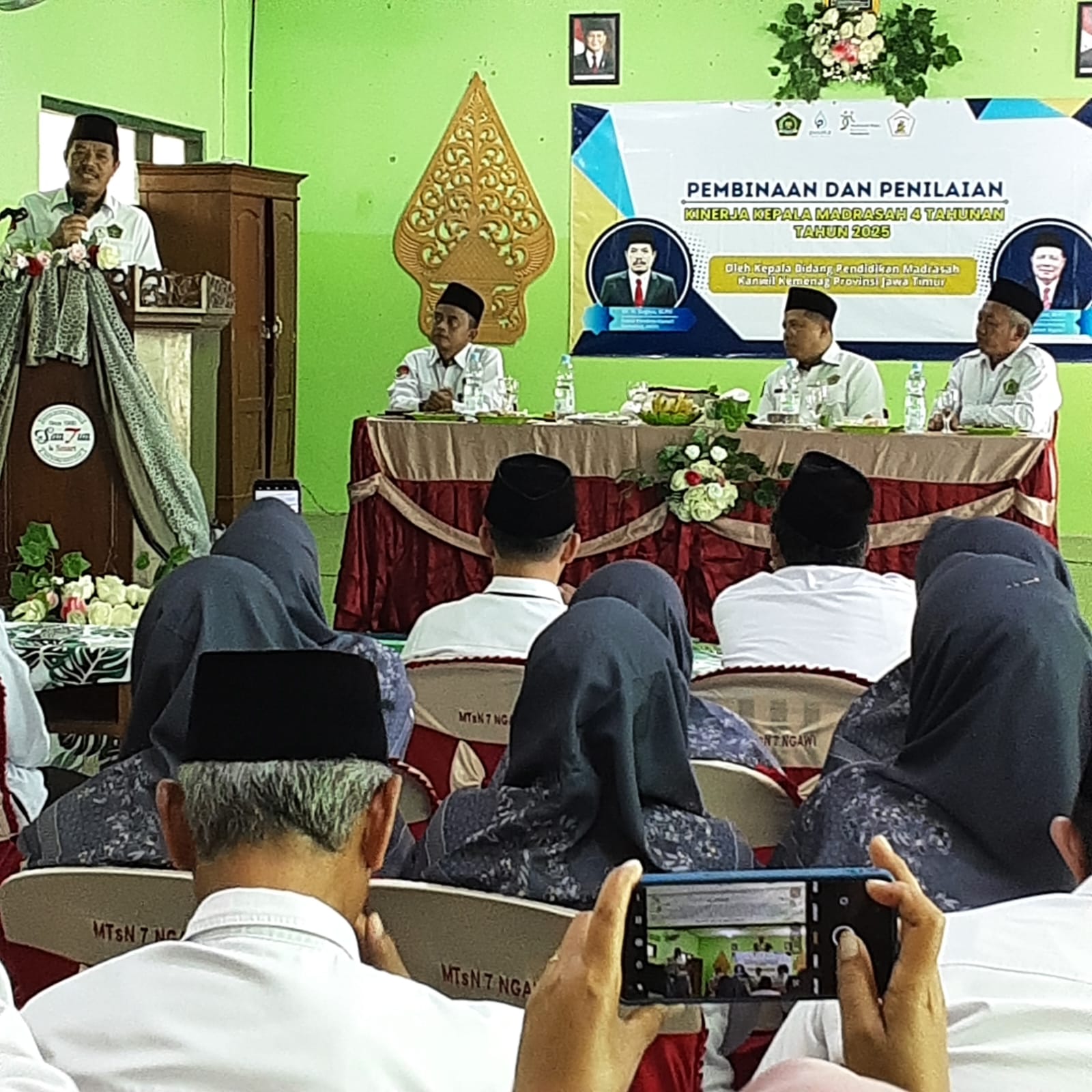 Penilaian Kinerja Kepala Madrasah 4 Tahunan Kepala MIN 7, MIN 11 Dan MTsN 7 Ngawi