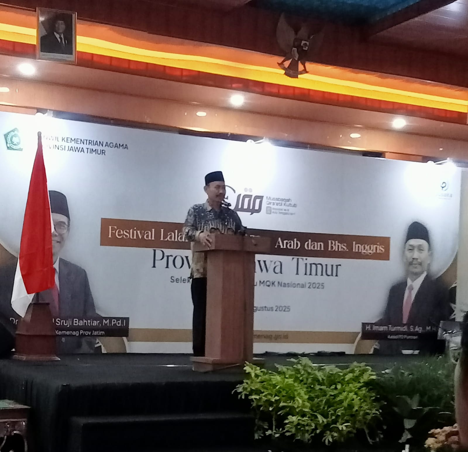 Santri Ngawi Ikuti Festival Lalaran Dan Debat Bahasa Di Surabaya