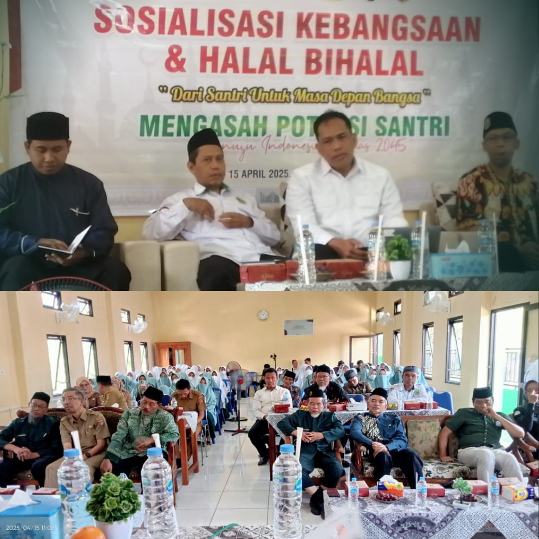 Tingkatkan Cinta Tanah Air, Densus 88 Sosialisasi Kebangsaan di Ponpes Ar Rohmah Kedunggalar