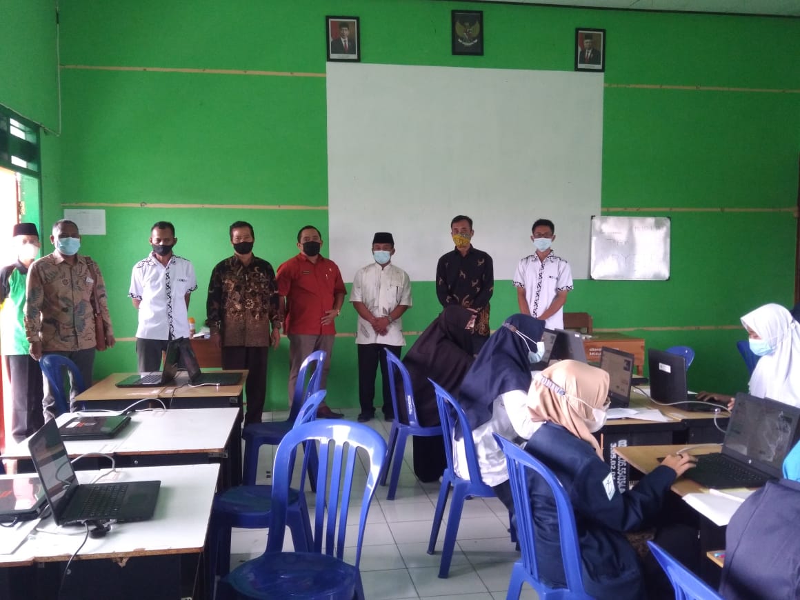 Kakankemenag Ngawi Zaenal Arifin Tinjau Pelaksanaan KSMO Tahun 2021 Tingkat Kab. Ngawi