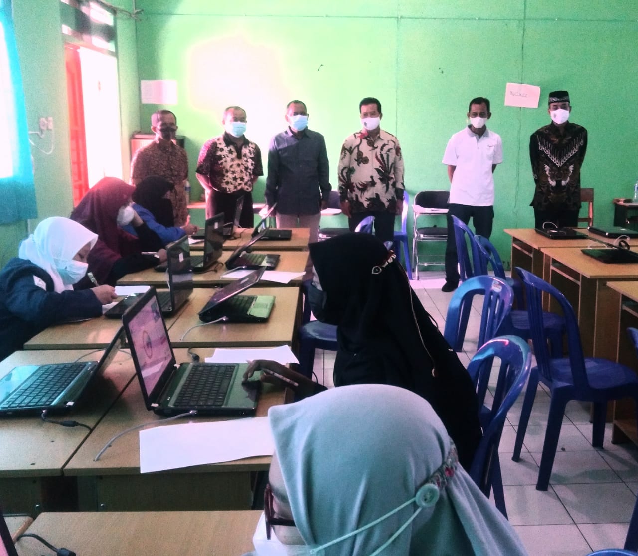 Kakankemenag Ngawi Tinjau KSMO Tingkat Provinsi Di MAN 1 Ngawi