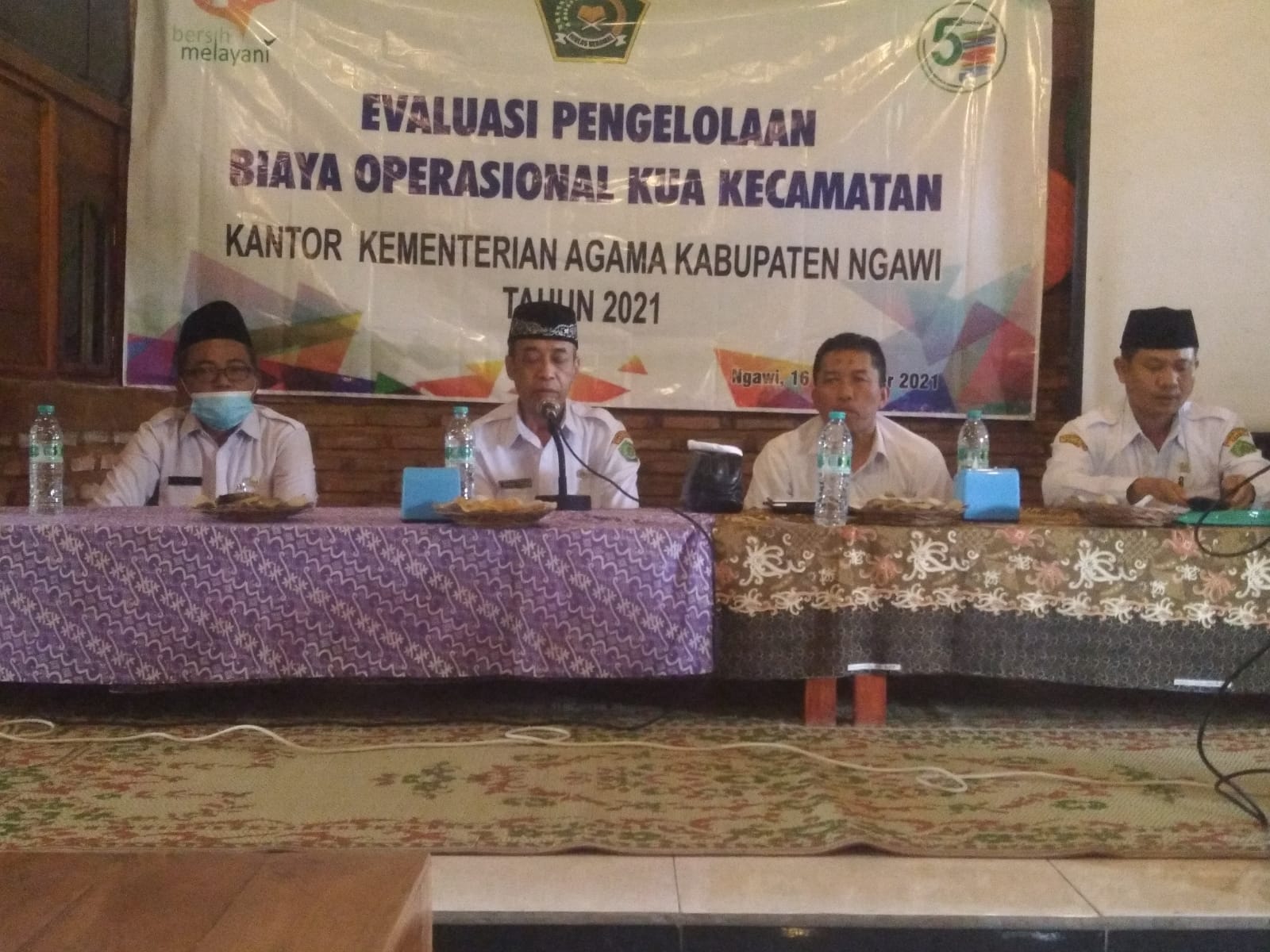 Evaluasi Pengelolaan Biaya Operasional KUA Kecamatan Tahun 2021 Kankemenag Ngawi
