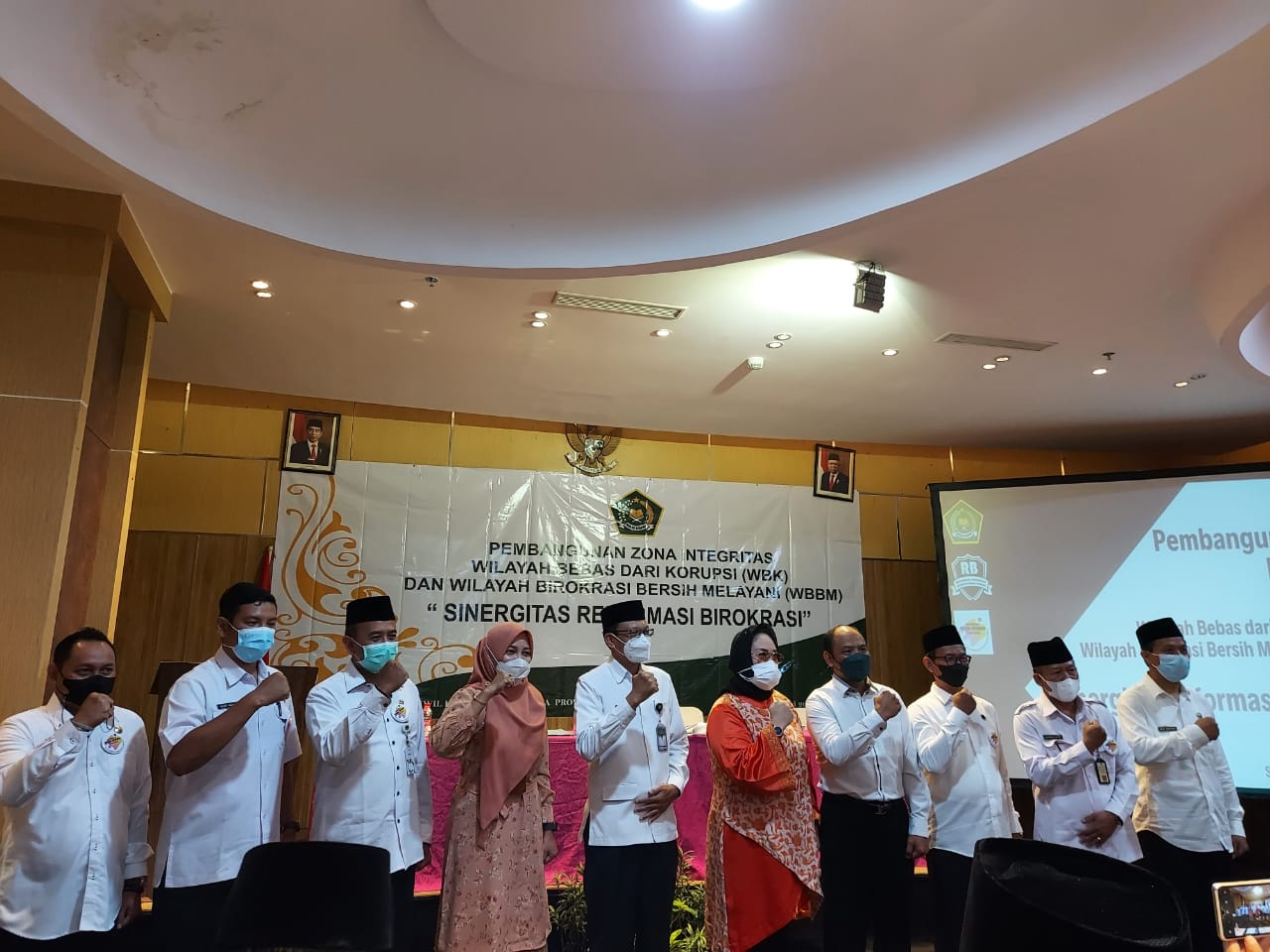 Kemenag Ngawi Ikuti Asistensi Pembangunan Zona Integritas Menuju (WBK) dan (WBBM)