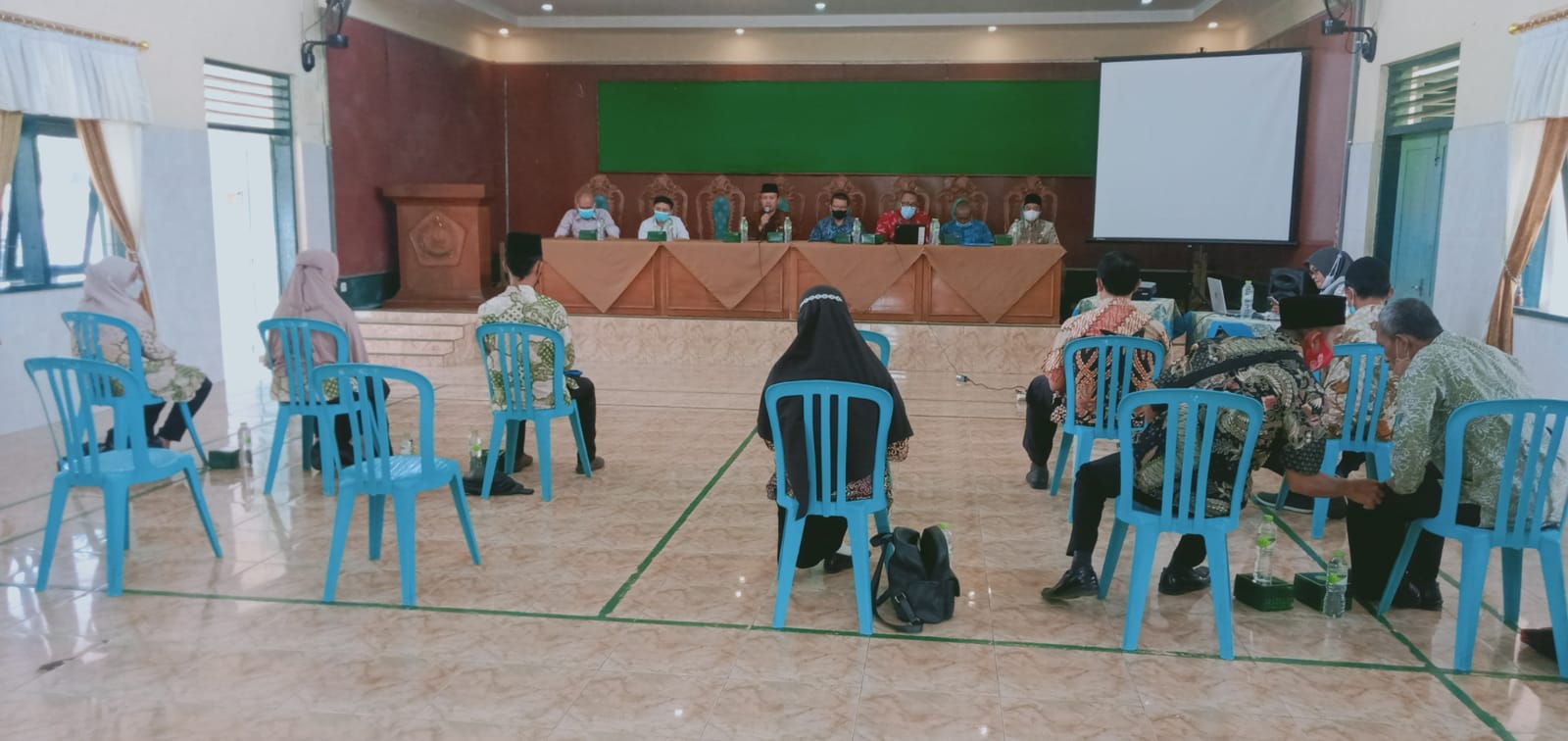 Kakankemenag Ngawi Bersama Tim Audit Itjen Amankan Bantuan Sapras Pendidikan