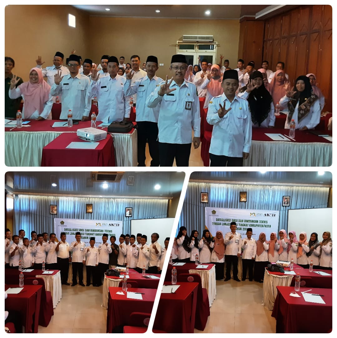 Kepala Kankemenag Ngawi Buka Sosialisasi AKMI Tingkat Kab. Ngawi