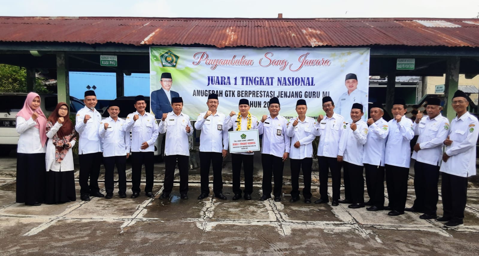 Kepala Kankemenag Ngawi Sambut Peraih Juara I GTK Berprestasi 2022