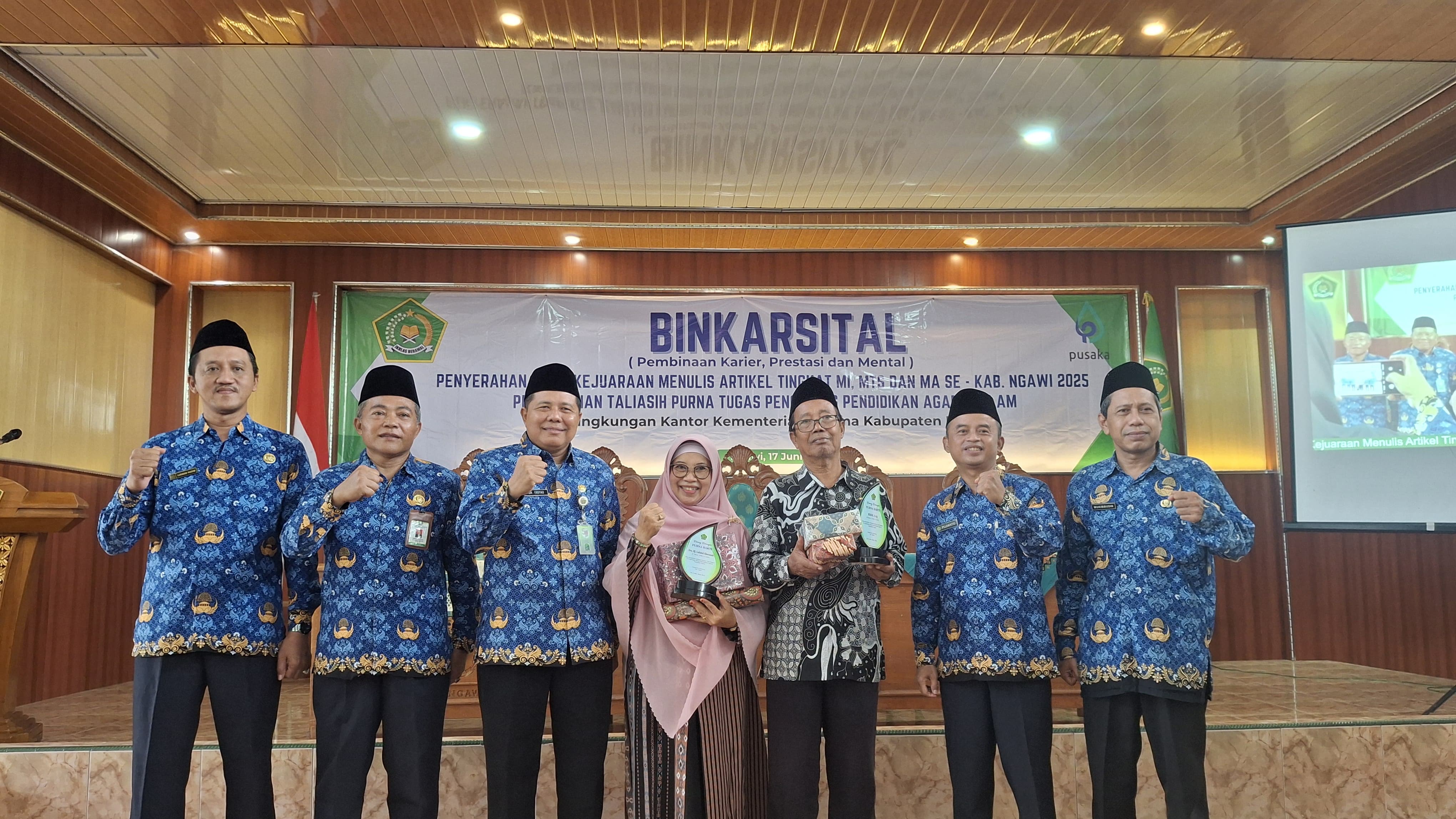 155 ASN Kemenag Kabupaten Ngawi Ikuti BINKARSITAL 