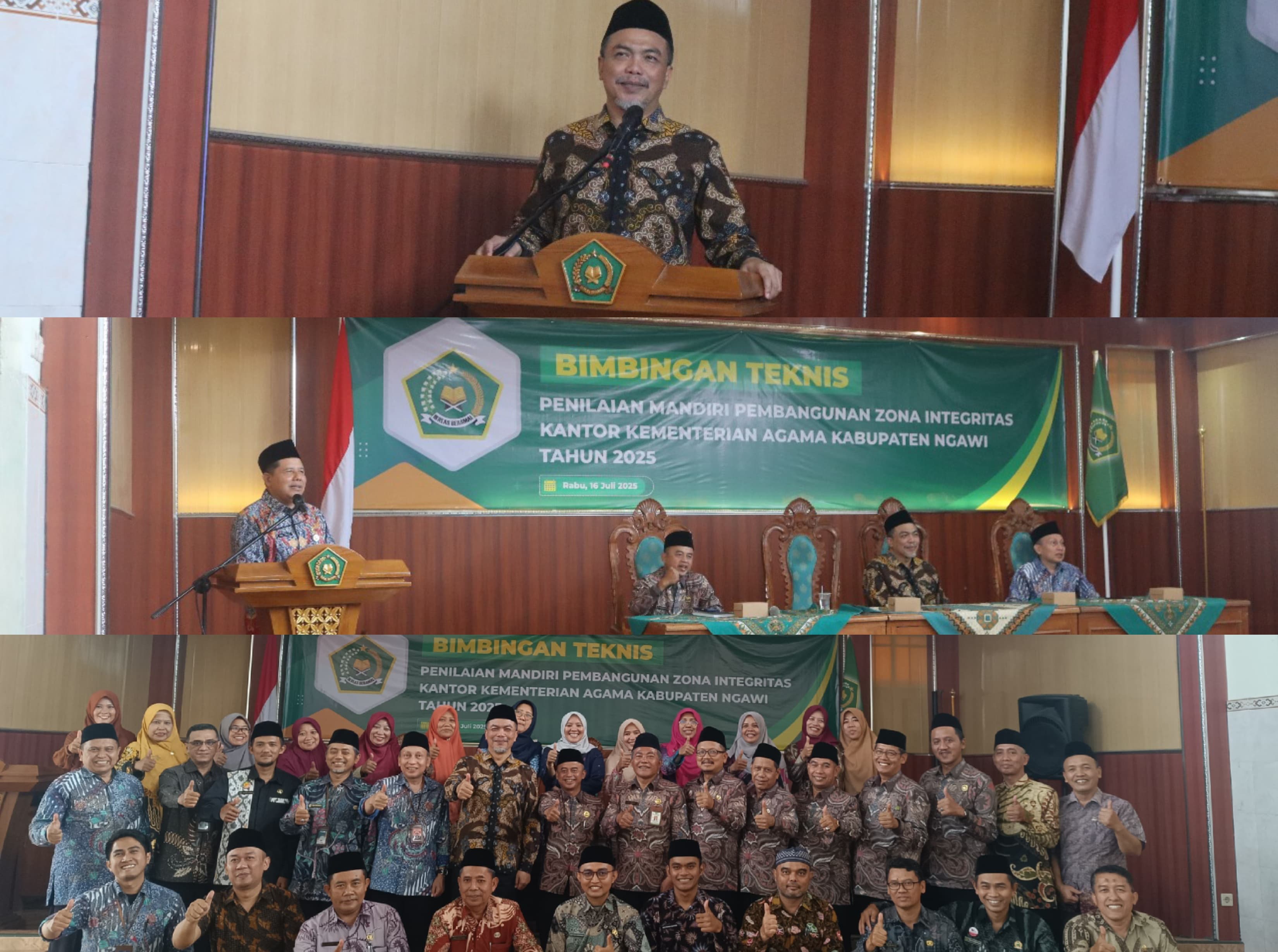 ASN Kemenag Ngawi Ikuti Bimtek PMPZI Bersama Kemenag Kota Malang