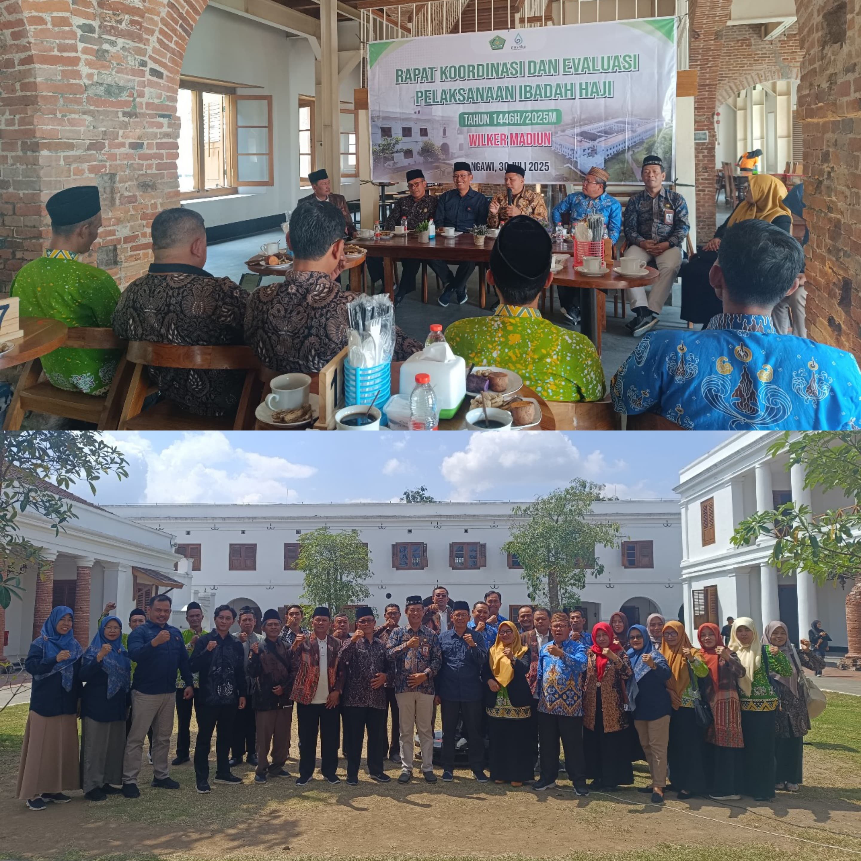 Rapat Koordinasi Evaluasi Haji 2025, Kemenag Ngawi Tegaskan Komitmen Perbaikan Layanan