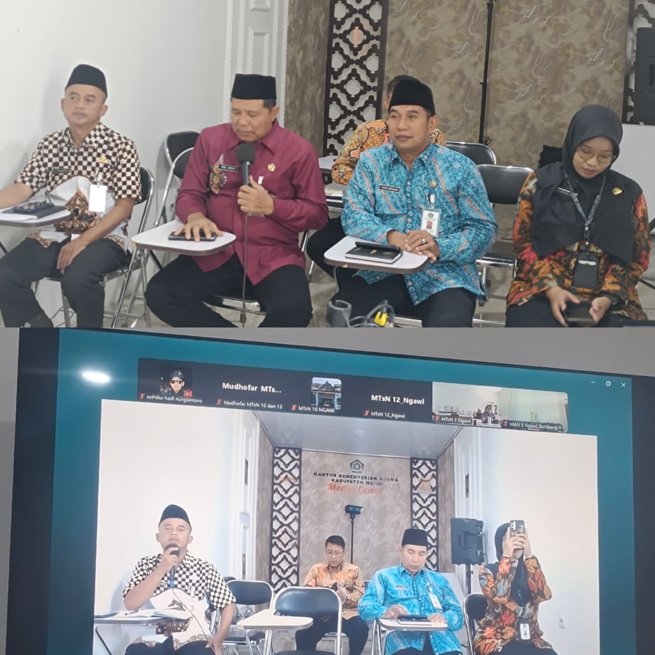 Rakoor PMPZI dan Bimtek Tata Laksana: Kemenag Ngawi Ajak Satker Madrasah Tingkatkan Kinerja