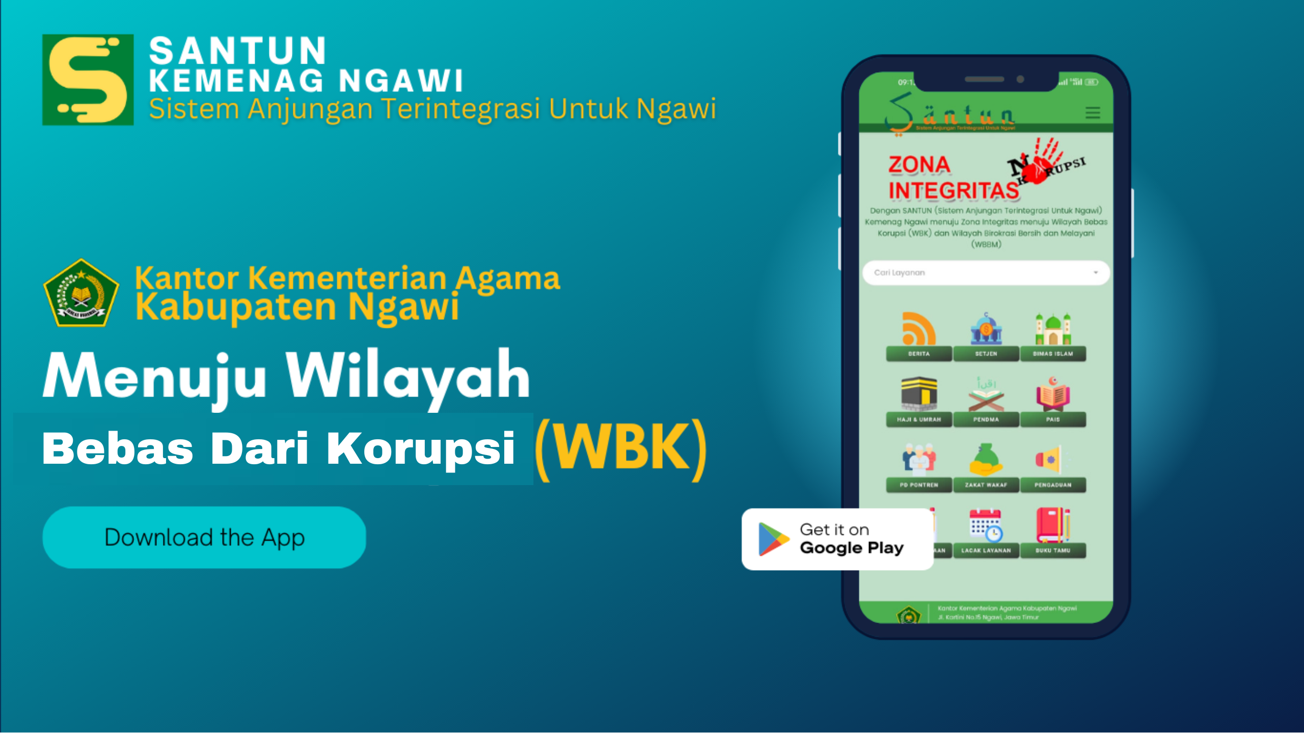 Kemenag Ngawi Luncurkan SANTUN